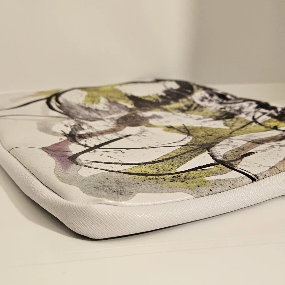 Neiman Marcus Colorful Abstract Tablet Pouch